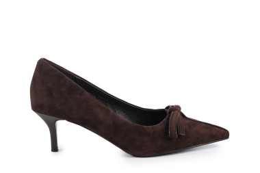 Туфлі жіночі коричневі (008773)