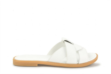 Шльопанці жіночі білі (008967)