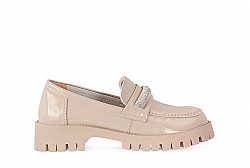 Лофери жіночі бежеві (008003)