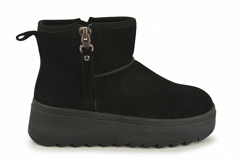 Уггі жіночі чорні з натуральної замши (008519) Уггі жіночі чорні з натуральної замши (008519)