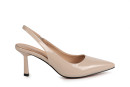 Туфлі жіночі бежеві з штучного лака (008922)