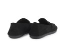 Лофери жіночі чорні з натуральної замші (008823)