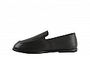 Лофери жіночі чорні з натуральної шкіри (008436)