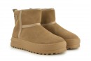 Уггі жіночі бежеві з натуральної замши (008551)