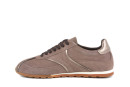 Кросівки жіночі какао з натуральної замші (009054)