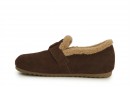 Лофери жіночі коричневі з натуральної замші (008585)