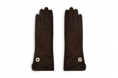 Рукавички жіночі коричневі (008666)