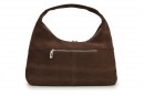 Сумка жіноча коричнева з натуральної замши (008820)