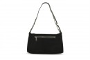 Сумка жіноча чорна з натуральної замши (008707)