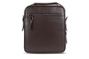 Сумка чоловіча коричнева з натуральної шкіри (008803)