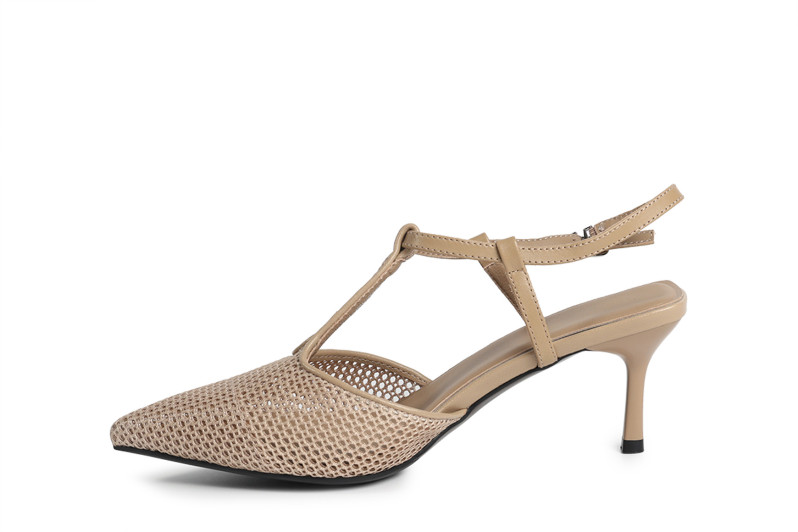 Туфлі жіночі бежеві з натуральної шкіри (008854)