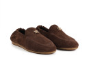 Лофери жіночі коричневі з натуральної замші (008842)