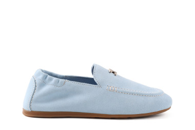 Лофери жіночі блакитні (009084)