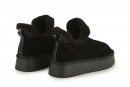 Уггі жіночі чорні з натуральної замши (008578)
