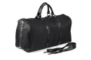 Сумка дорожня чорна з текстилю (008905)