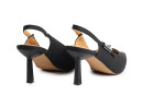 Туфлі жіночі чорні з натуральної шкіри (008872)