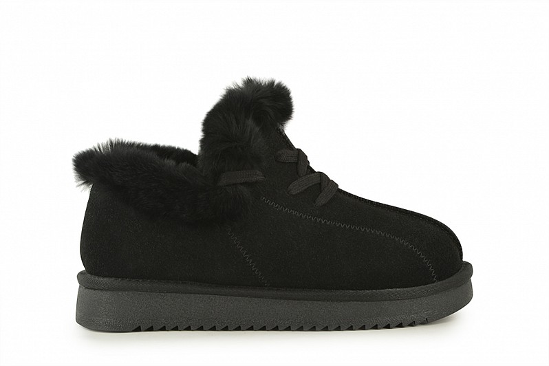 Уггі жіночі чорні з натуральної замши (008521) Уггі жіночі чорні з натуральної замши (008521)