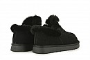 Уггі жіночі чорні з натуральної замши (008521)