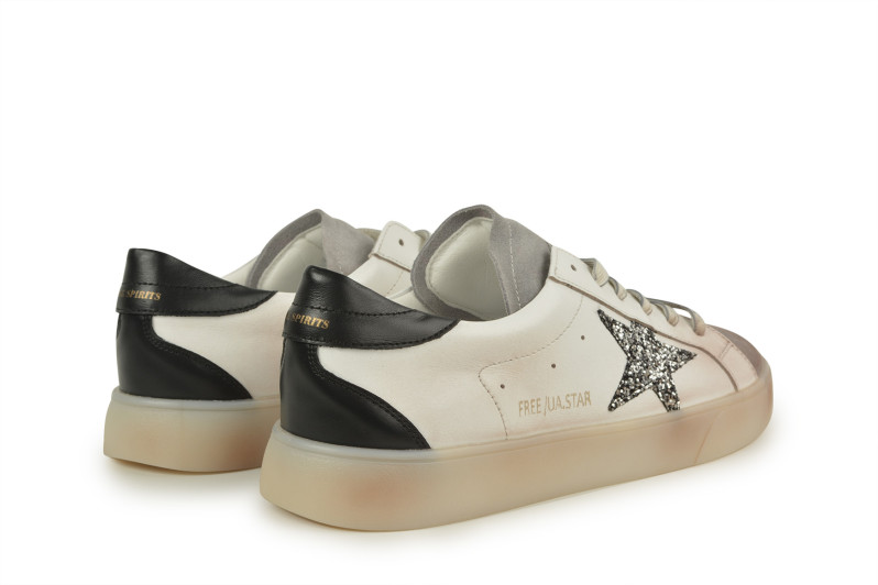 Кеди жіночі білі з натуральної шкіри, натуральної замші (008939)