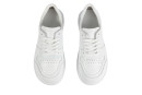 Кросівки жіночі білі з натуральної шкіри (008833)