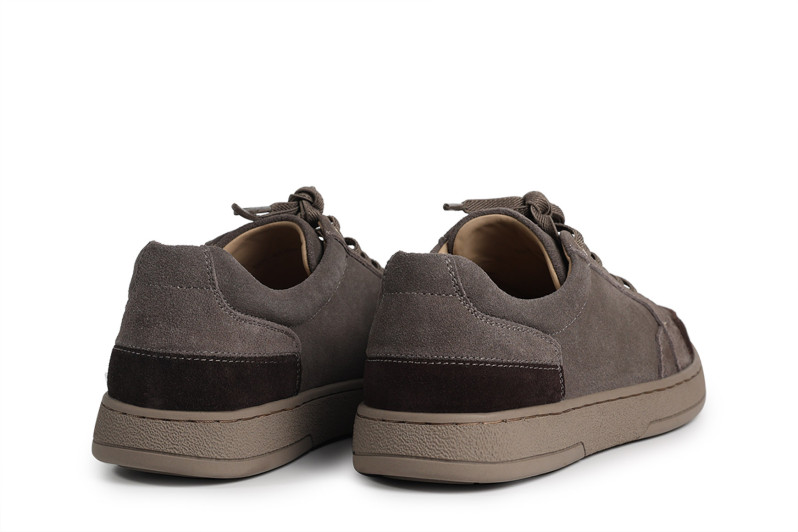 Кеди жіночі коричневі з натуральної замші (008791)