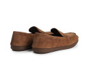 Лофери жіночі коричневі з натуральної замші (008788)