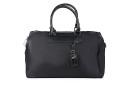 Сумка дорожня чорна з текстилю (008904)