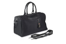 Сумка дорожня чорна з текстилю (008904)