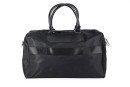 Сумка дорожня чорна з текстилю (008904)