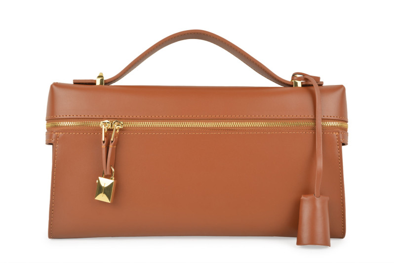 Сумка жіноча руда з натуральної шкіри (009043)