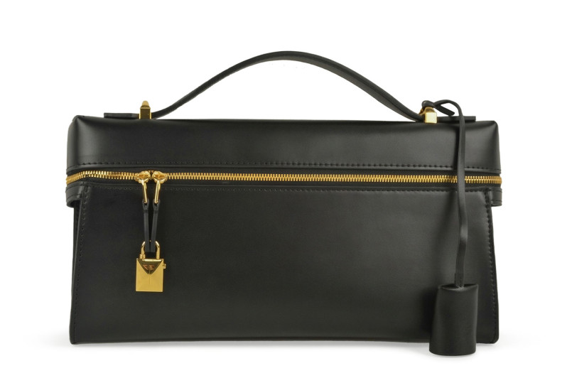 Сумка жіноча чорна з натуральної шкіри (009044)