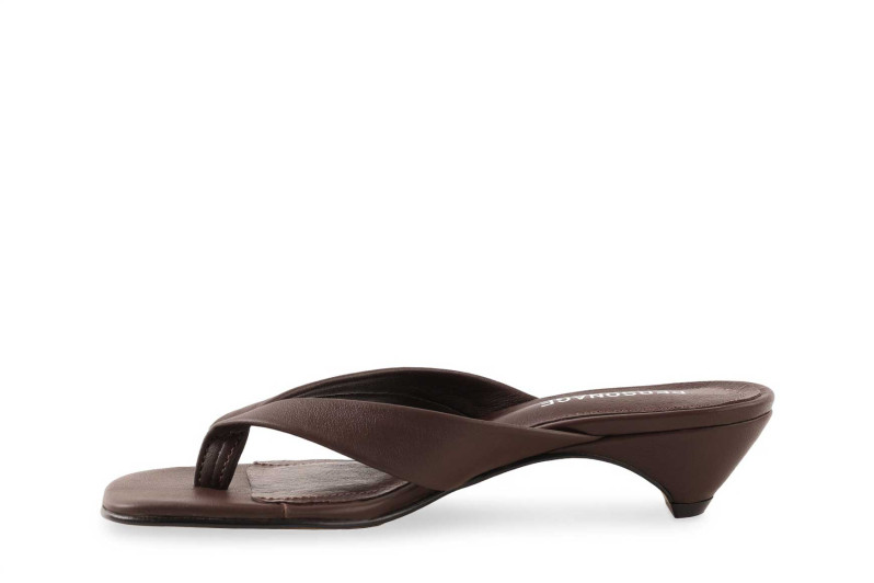 Мюлі коричневі з натуральної шкіри (009087)