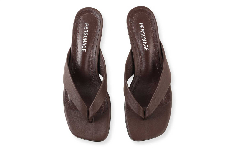 Мюлі коричневі з натуральної шкіри (009087)