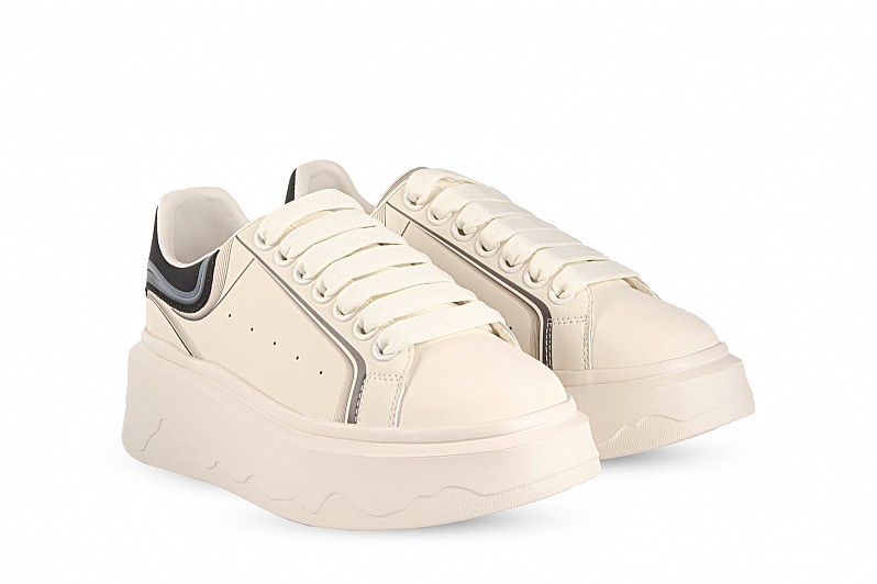 Кеди жіночі білі з натуральної шкіри (007350) Кеди жіночі білі з натуральної шкіри (007350)