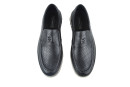 Туфлі чоловічі чорні з натуральної шкіри (009048)