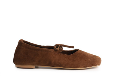 Балетки жіночі руді (008879)