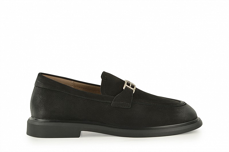 Лофери жіночі чорні з нубуку (008465) Лофери жіночі чорні з нубуку (008465)