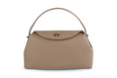 Сумка жіноча бежева з натуральної шкіри (009028)
