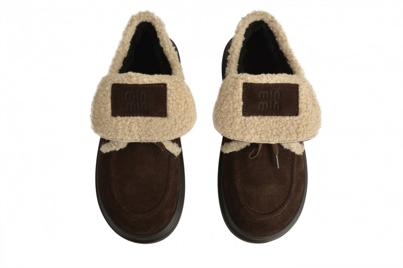 Черевики жіночі коричневі з натуральної замші (008680)