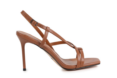 Босоніжки жіночі коричневі (008907)