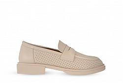 Лофери жіночі бежеві (008014)
