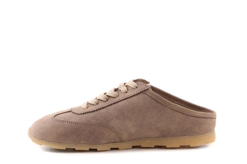 Мюлі сірі з натуральної замши (009086)