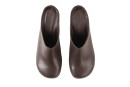 Мюлі коричневі з натуральної шкіри (009088)