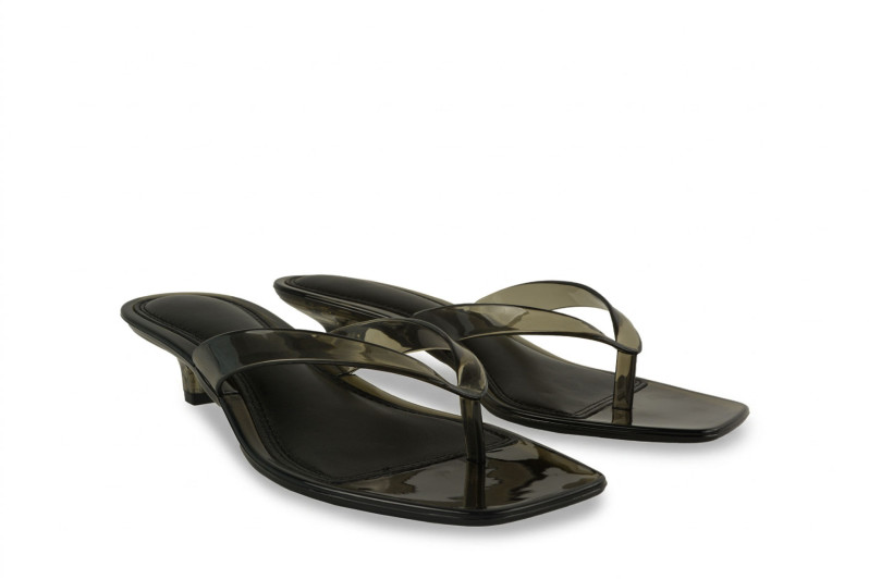 Мюлі чорні з силікону (009064)