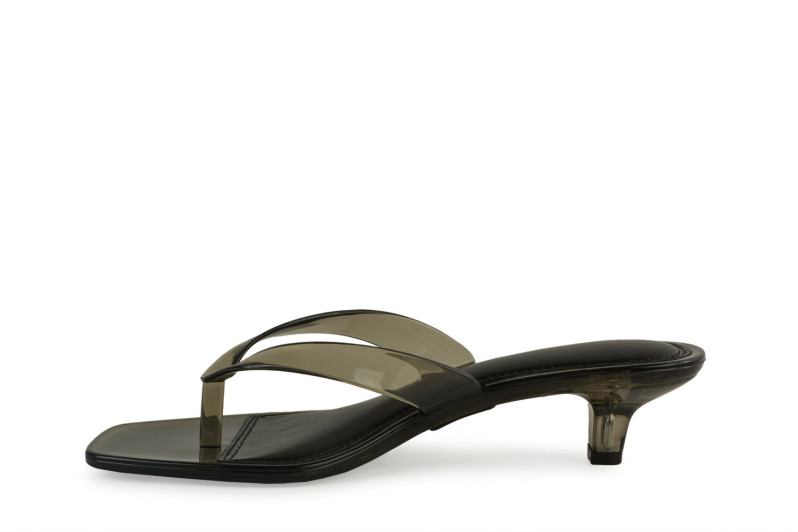 Мюлі чорні з силікону (009064)