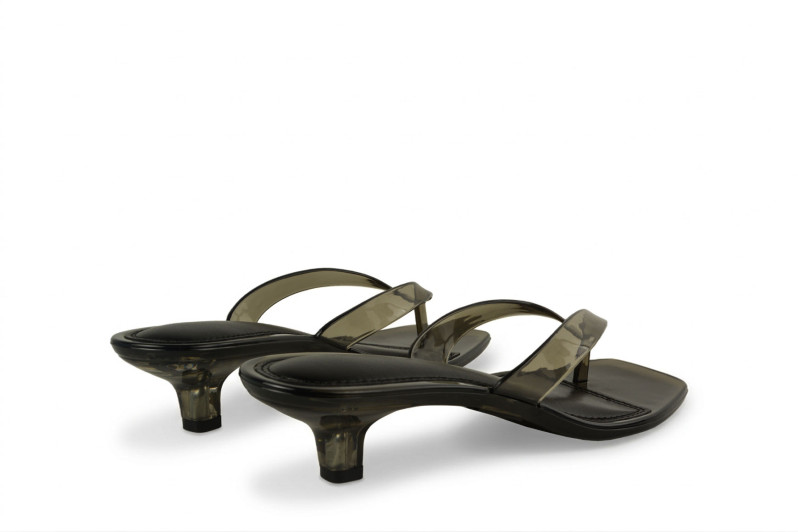 Мюлі чорні з силікону (009064)