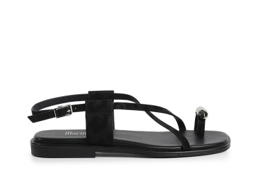 Босоніжки жіночі чорні (008861)