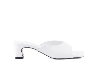 Мюлі білі (009082)