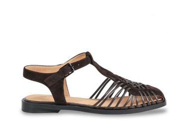 Босоножки женские коричневые (008927)