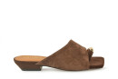 Мюлі коричневі з натуральної замши (008961)
